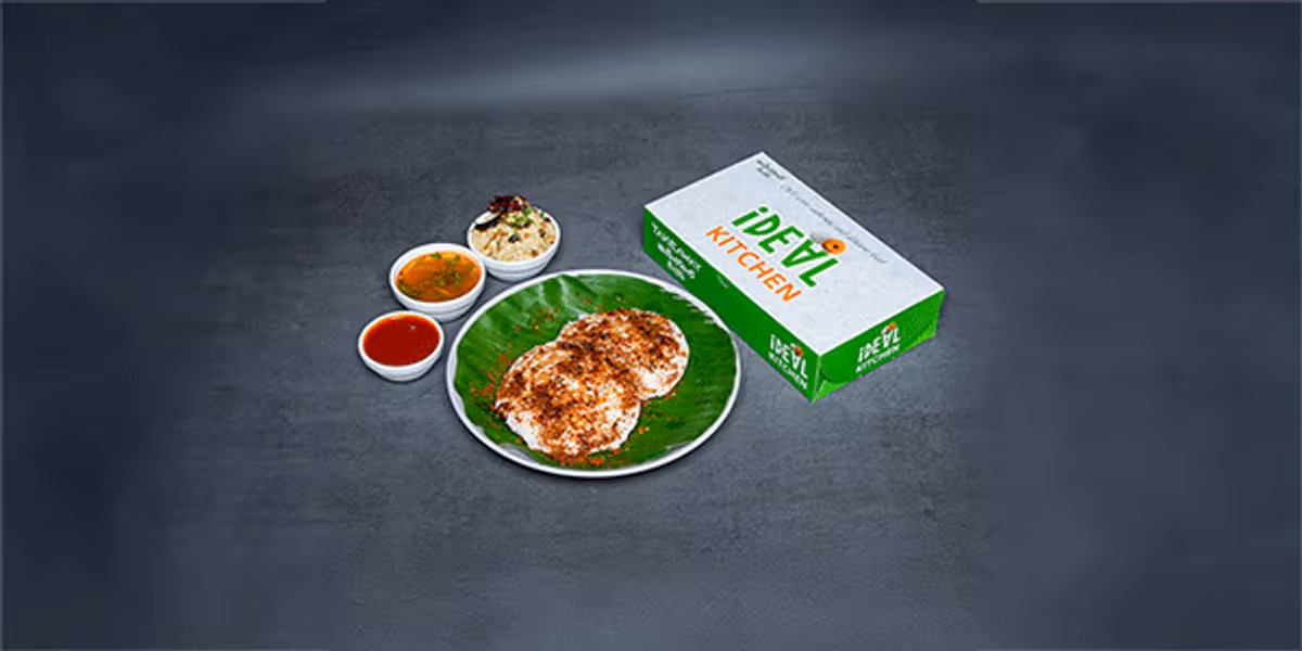 Ghee Podi Idly (2 Pcs)